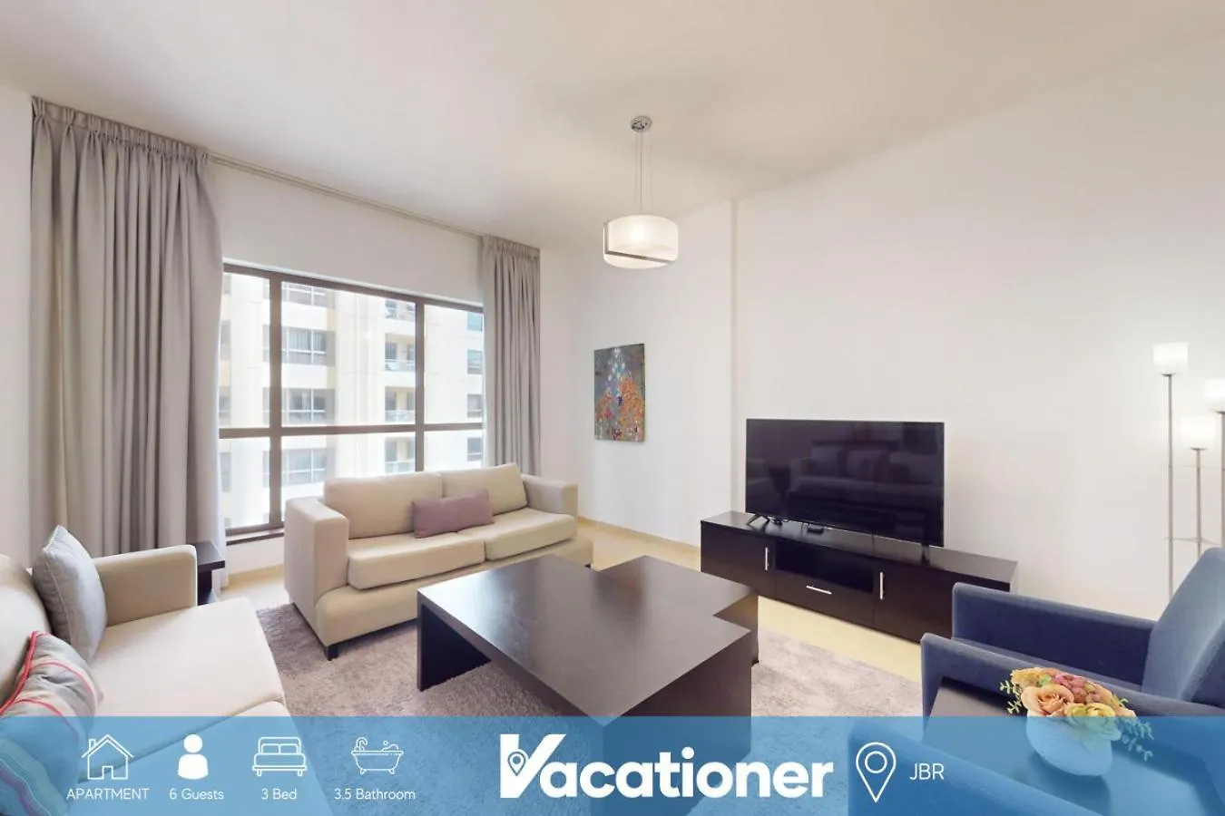 Shams 1 - Classic Three Bedroom Apartment In Jbr Dubai
